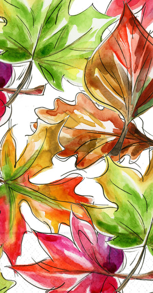 Guest Towels - Harvest Whimsey Leaves