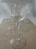 Estate Collection - Vintage Crystal Champagne Coupes Set of 6