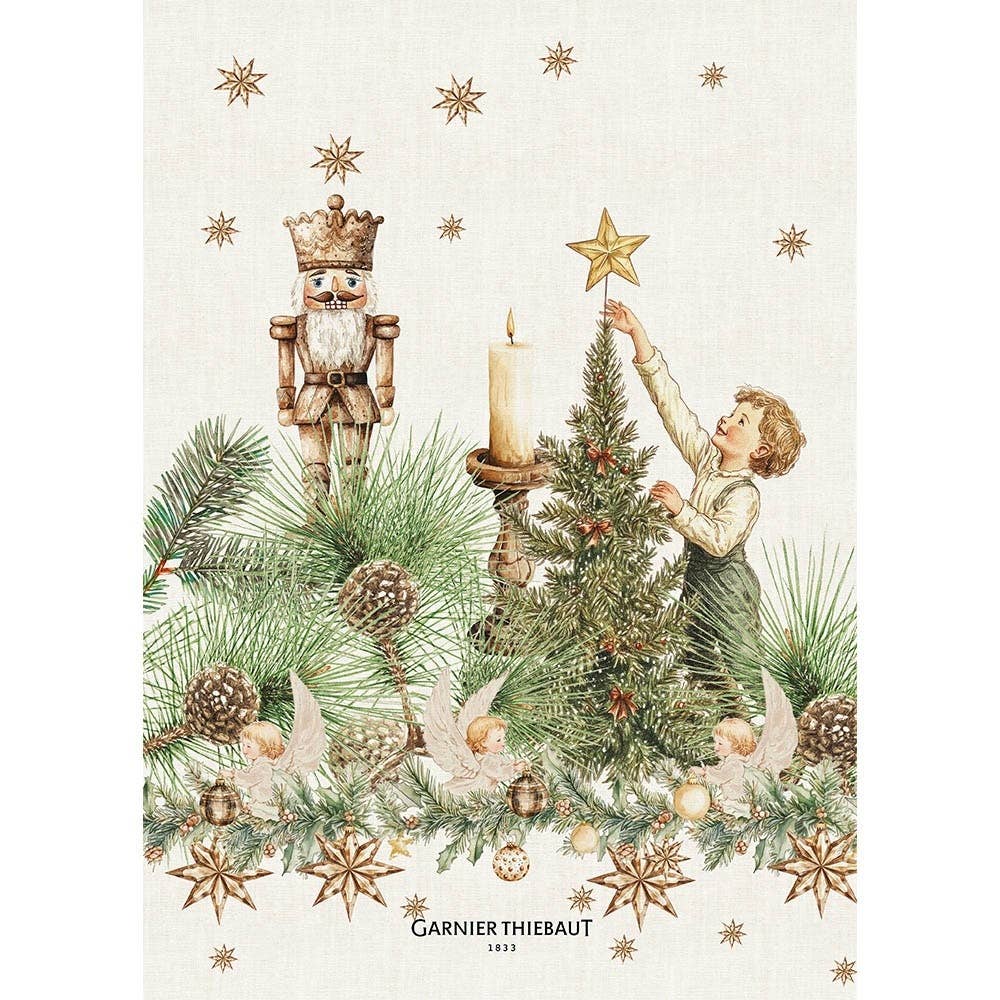 Hand Towel - Noel Vintage Dore Kitchen Towel