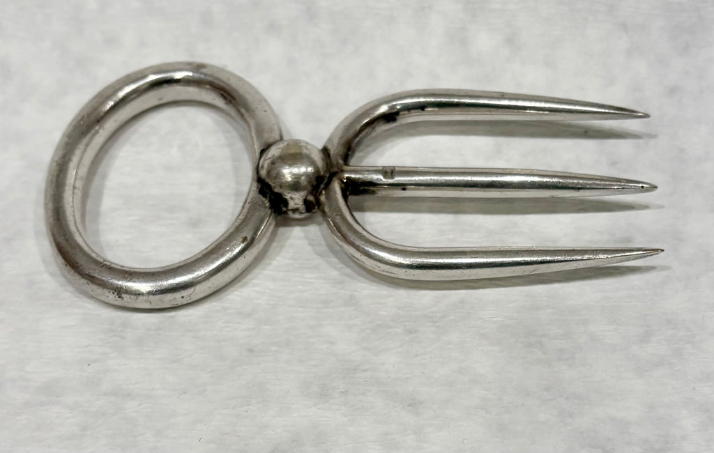 Estate Collection - Antique Silver Meat Fork
