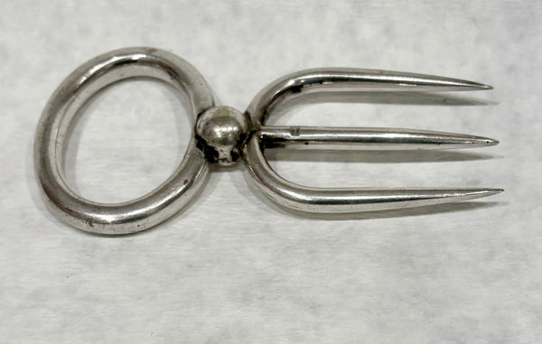 Estate Collection - Antique Silver Meat Fork