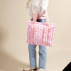 Tote Bag - Everyday Quilted Tote Bag–Oh So Fancy Pink