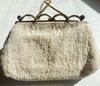 Estate Collection - Vintage White Beaded Evening Bag