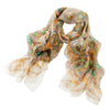 Scarf - Sand Big Chiffon Scarf