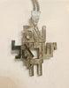 Estate Collection - Vintage Silver Necklace "Long Live Israel"