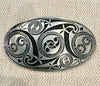Estate Collection - Vintage St. Justin Pewter Celtic Brooches