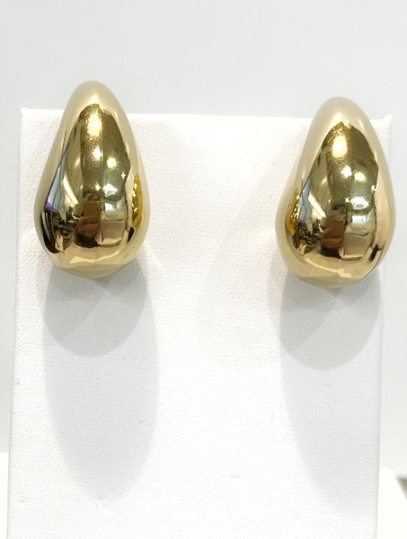 Earrings - Gold Teardrops