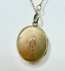 Estate Collection Gold Filled Necklace with Locket
