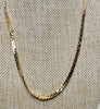 Estate Collection - Vintage Gold Herringbone Necklace