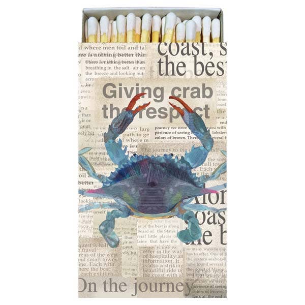 MATCHES-BLUE CRAB