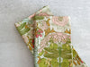 Beverage Napkins - Dragonfly Garden Cloth Napkins, Set of Four