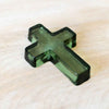 Green Glass Cross