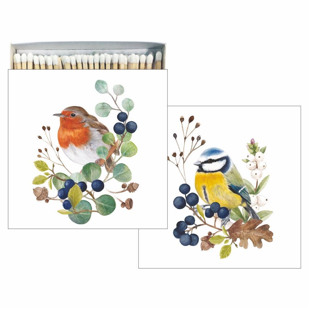 Matches -  Les Oiseaux in Square Box