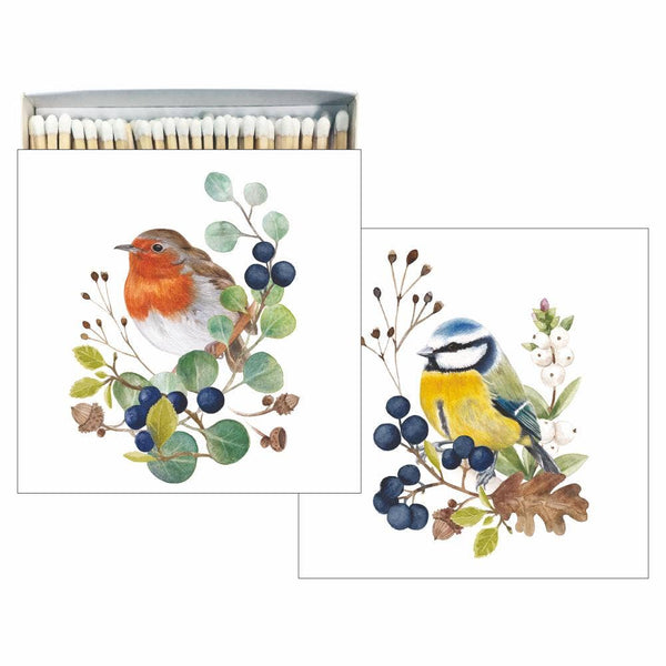 Matches -  Les Oiseaux in Square Box