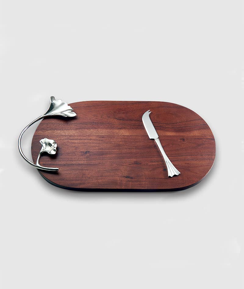 Ginkgo Oval Cheese Board