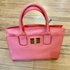 Purse - Bella Soft Medium Papaya Tote