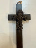Estate Collection - Vintage Victorian Carved Mourning Cross Pendant