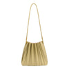 Purse - Carrie Avocado Pleated Vegan Leather Shoulder Bag