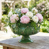 Arte Italica - Scavo Harvest Pedestal Bowl in Italian Green