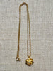 Estate Collection - Vintage Gold Flower Necklace