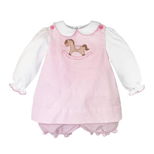 Rocking Horse Applique Jumper - 12Month