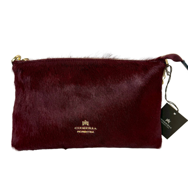 Cuoieria Fiorentina - Small Pouch in Amarena