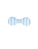 Rattle - Dumbbell Hand-Knit Rattle - 2 Colors: Pink & Blue