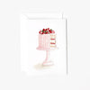 Notecard - Pink Cake Mini Notecard