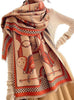 Wrap - Orange / Tan Harness Reversible Wrap