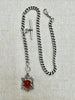 Estate Collection -  Watch Chain and Fob - Sterling