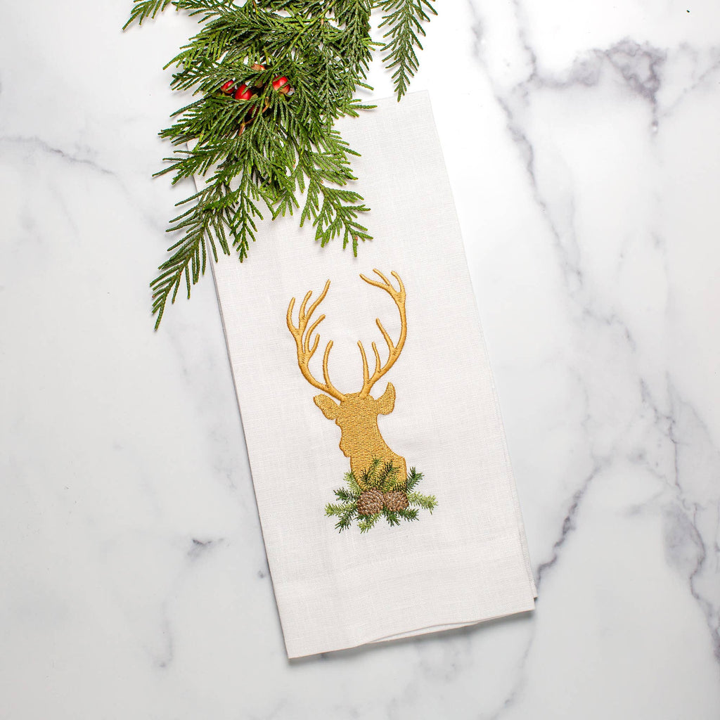 Towel - Golden Stag Linen Towel
