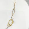 Necklace - Jameson Two Tone Chain Necklace