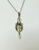 Estate Collection Necklace - Gold Filled Chain with Drop Pendant