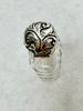 Estate Collection - Antique Silver and Glass Perfume Bottle