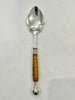 Estate Collection - Antique Silver Plate and Horn Jam Spoon