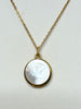 Estate Collection Necklace - Gold Pendant on Gold Chain