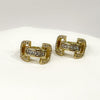 Earrings - Equestrian CZ Hoop Huggie