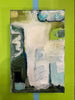Blue Abstract Painting by Katie Sneed Art