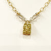 Vignette Necklace - Lilette Vignette Two Tone Cable Chain