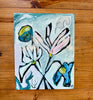 Funky Flowers by Katie Sneed Art  - 11x14