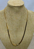 Estate Collection - Vintage Gold Herringbone Necklace