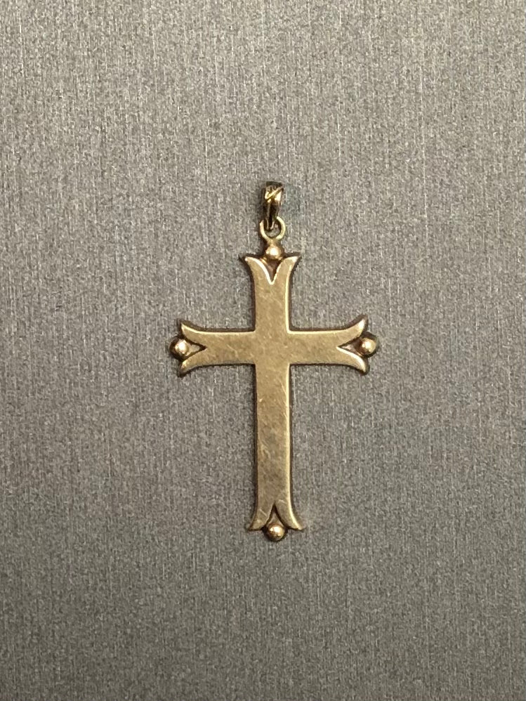 Estate Collection - Necklace - Cross Pendant Necklace
