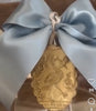 Elizabeth Polland Art - Stork & Baby Intaglio Acryic Hanger