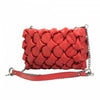 Purse - Red Leather Crossbody Bag for Women