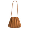 Purse - Carrie Pleated Vegan Shoulder Bag