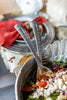 Salad Servers- Feather Salad Servers