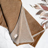 Throw - Ribbed Organic Cotton Throw Blanket Copper