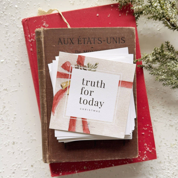 Christmas gift truth for today cards