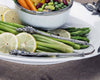 Tongs - Pewter Asparagus Pattern Tongs