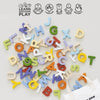 Toys - Wooden Alphabet Set & Bag